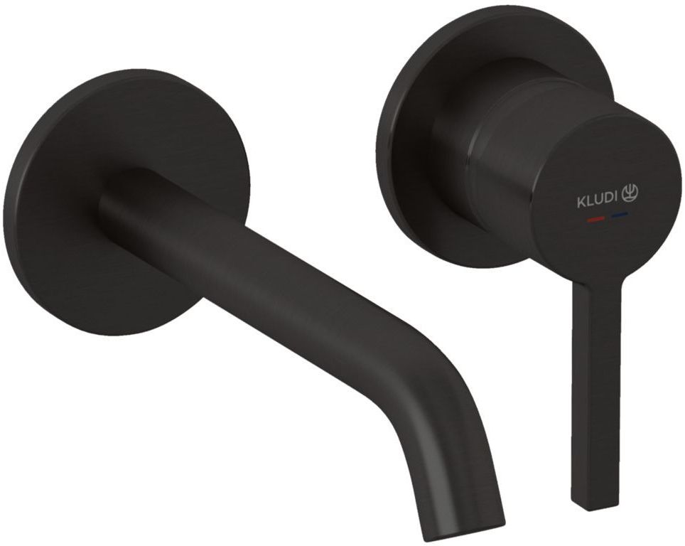Kludi Nova Fonte Pura Waschtischarmatur Unterputz schwarz 20244N215