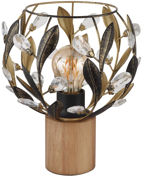 Globo Lighting Mika Tischlampe 1x40 W gold 15759T