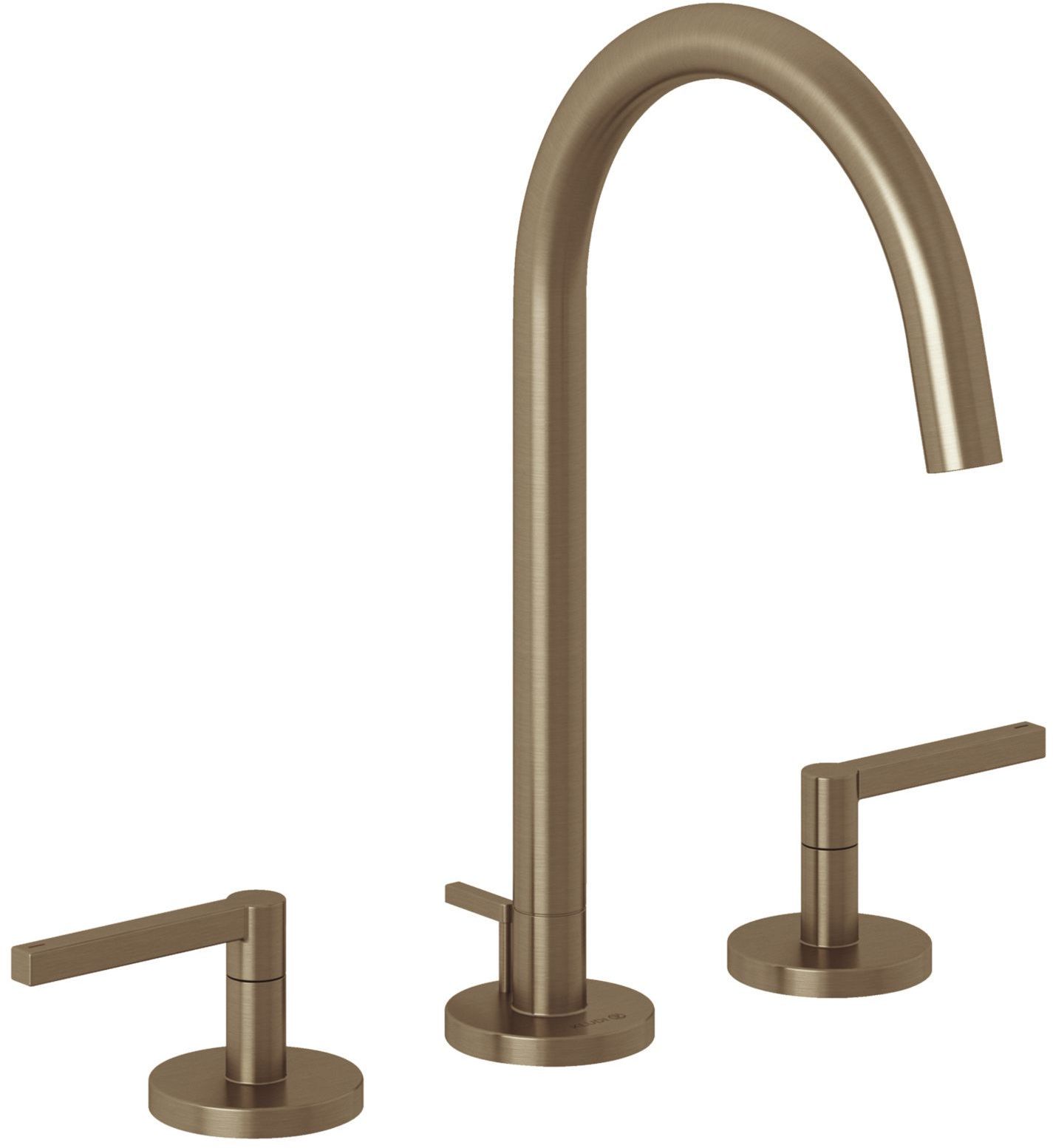 Kludi Nova Fonte Puristic Waschtischarmatur Stehend antikes messing/bronze 20143N115