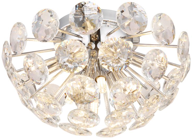 Globo Lighting Virina Deckenlampe x7 W chrom 16047DC