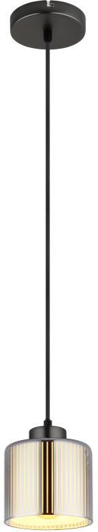 Globo Lighting Felicia Pendelleuchte 1x60 W schwarz-chrom 16056H