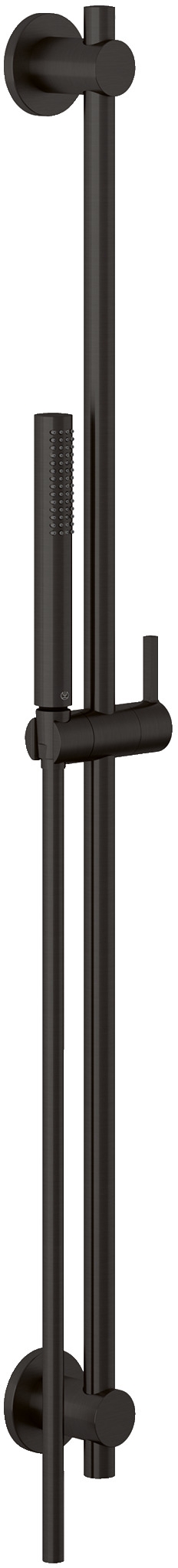 Kludi Nova Fonte Puristic Duschset Wandmontage schwarz 20840N2-15