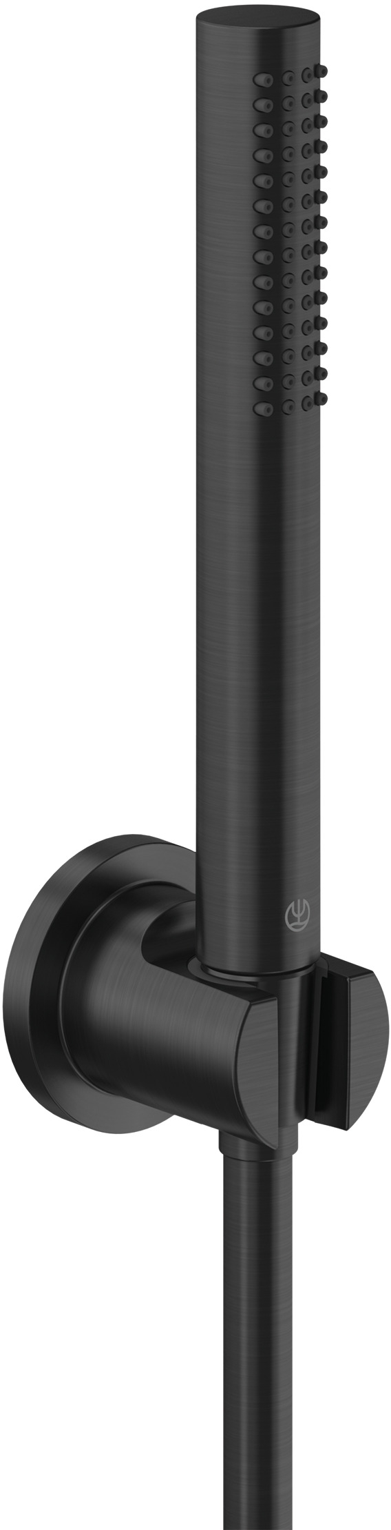 Kludi Nova Fonte Puristic Duschset Wandmontage schwarz 20850N2-15