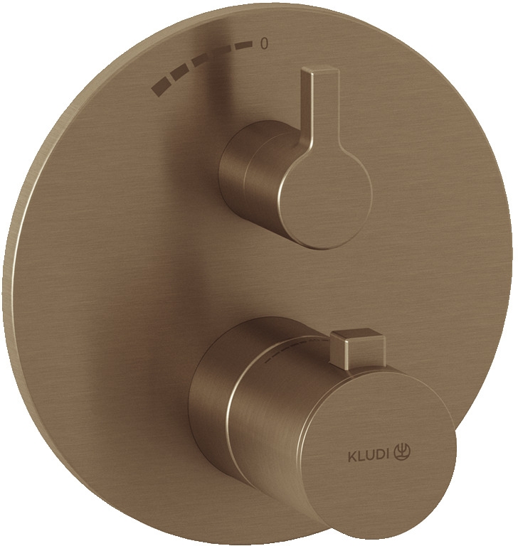 Kludi Nova Fonte Puristic Duschbatterie Unterputz mit Thermostat || 20885N115