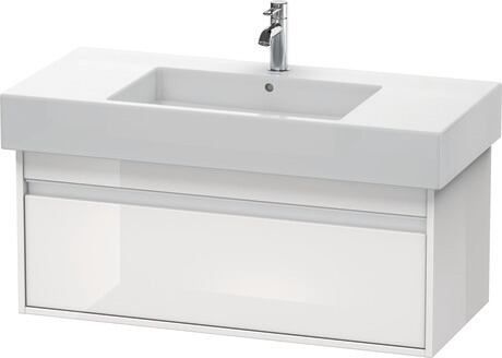 Duravit Ketho Kabinett 100x45.5x41 cm Unterschrank hängend weiß KT669102222