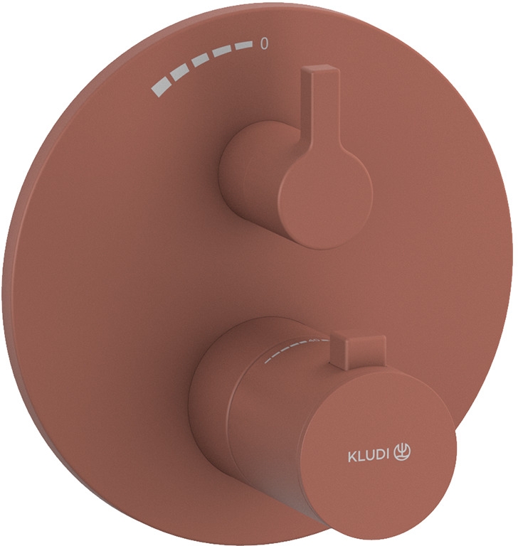 Kludi Nova Fonte Puristic Duschbatterie Unterputz mit Thermostat || 20885O515