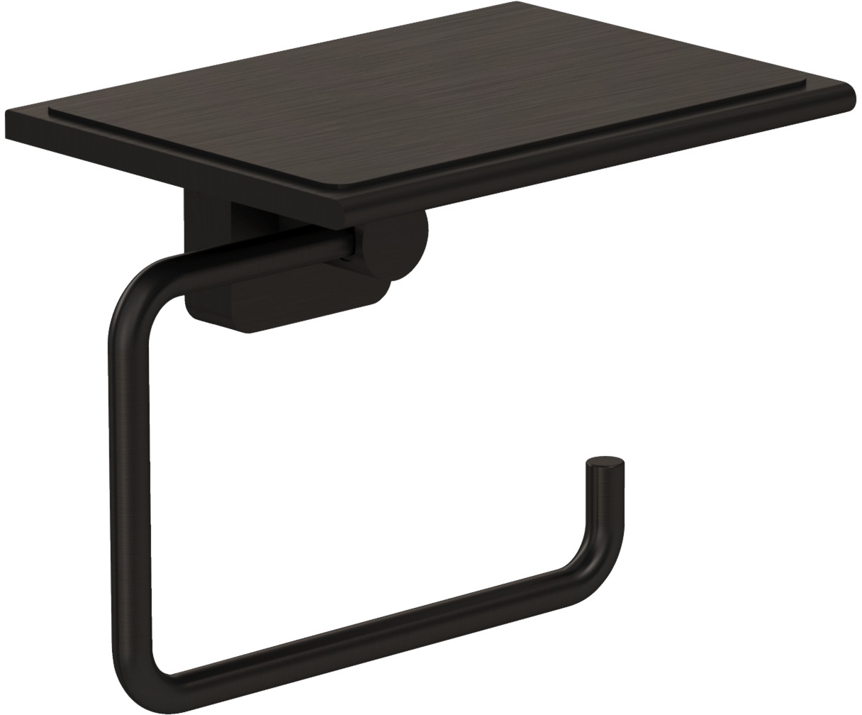 Kludi Vela S Klopapierhalterung schwarz 25971N2