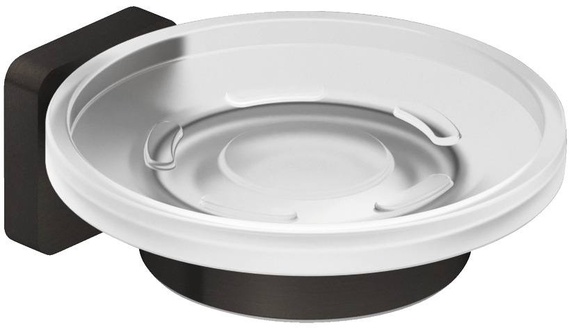 Kludi Vela S Seifenschale Wand schwarz 25985N2