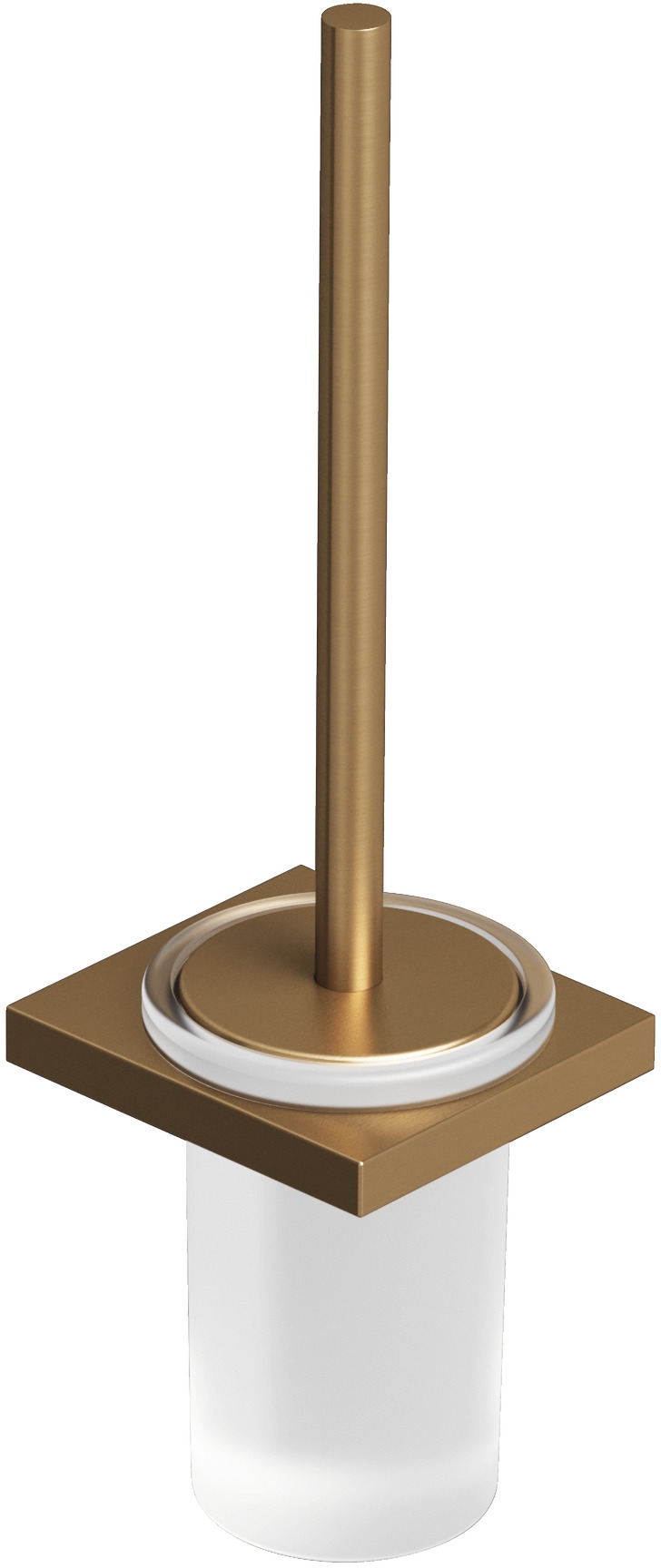 Kludi Vela C Toilettenbürste mit Griff verschraubt braun 31974N1