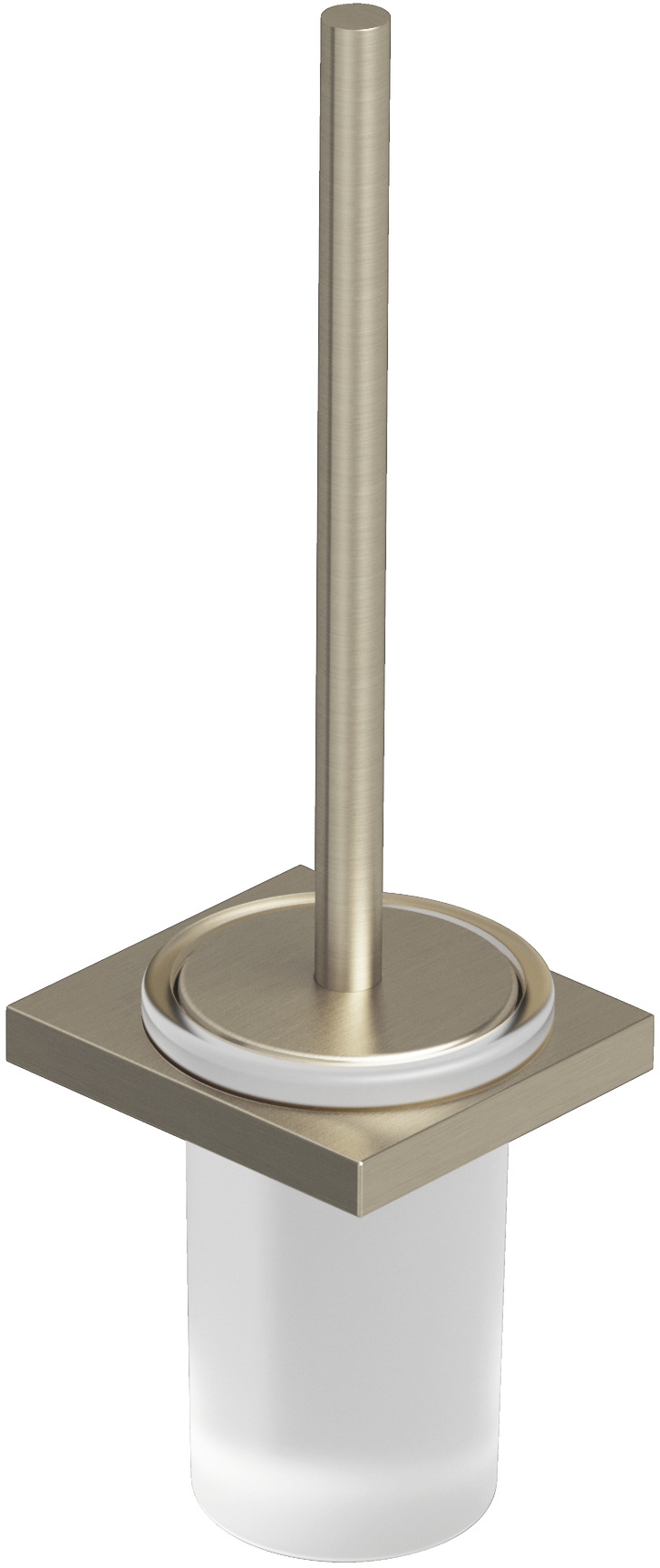 Kludi Vela C Toilettenbürste mit Griff verschraubt nickel 31974N5