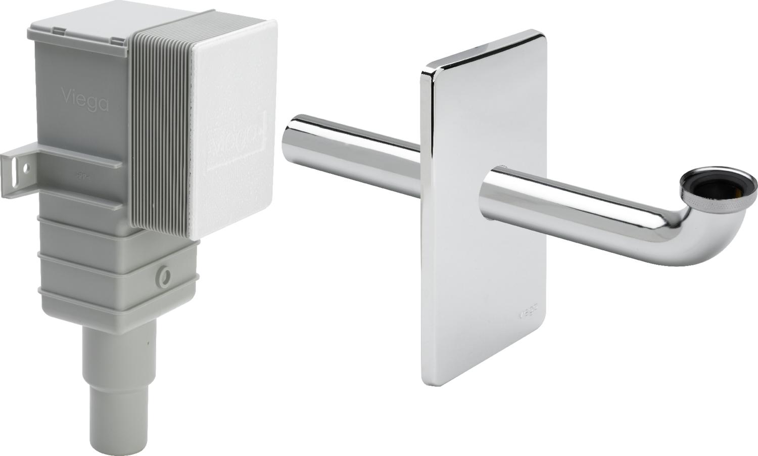 Viega Siphon für das Waschbecken chrom 553753 