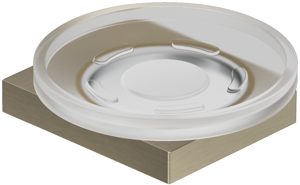 Kludi Vela C Seifenschale Wand nickel-weiß 31985N5