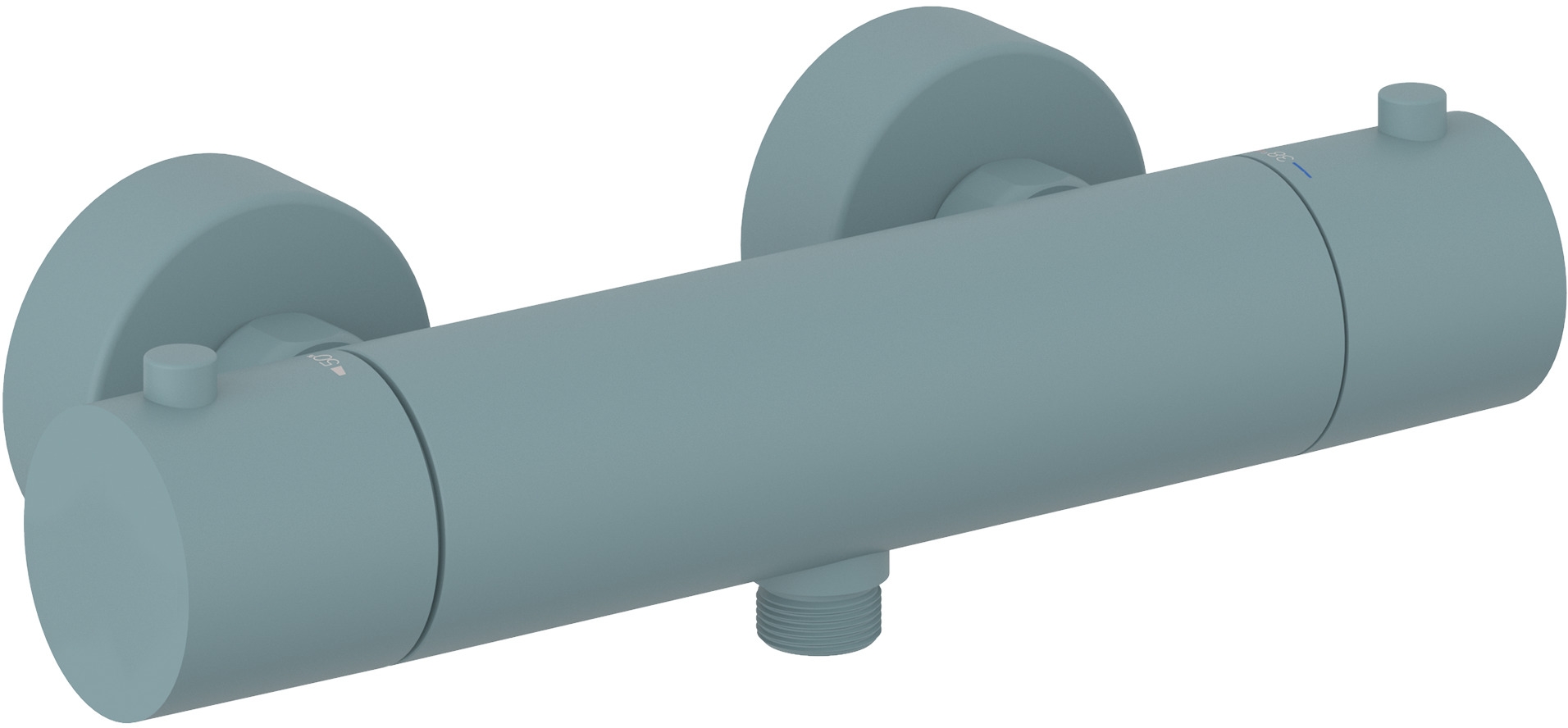 Kludi Objekta Duschbatterie Wandmontage mit Thermostat || 35200O338