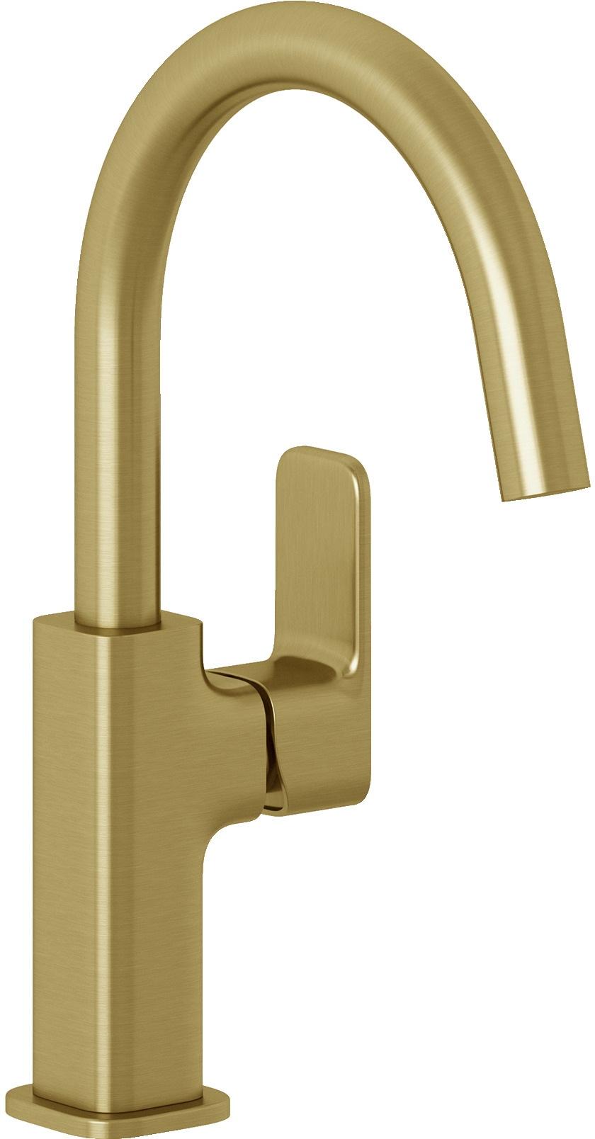 Kludi Renon Waschtischarmatur Stehend gold 42027N075