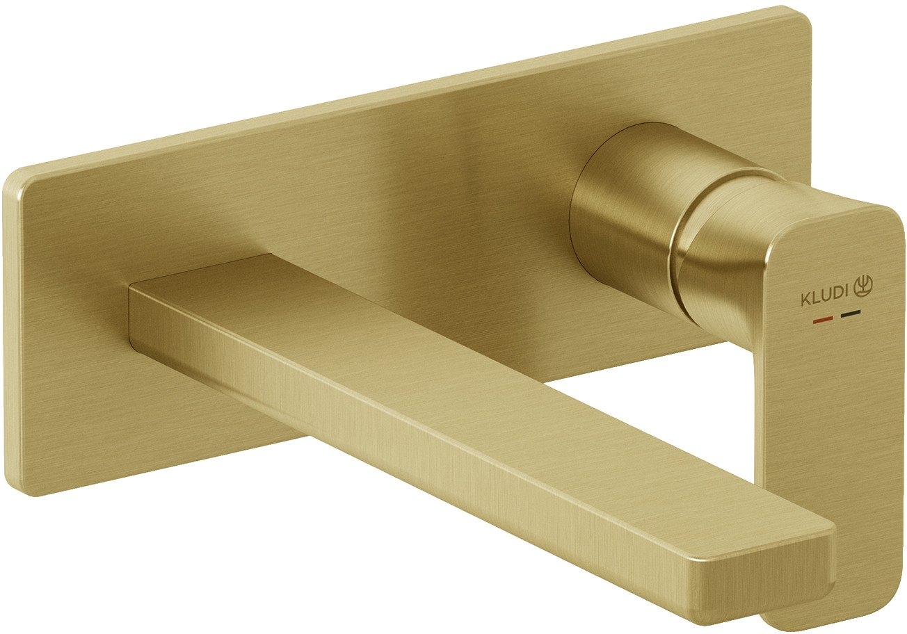 Kludi Renon Waschtischarmatur Unterputz gold 42244N075