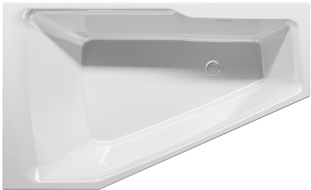 Riho Rethink Space Eckbadewanne 180x110 cm linksseitig weiß B116003005