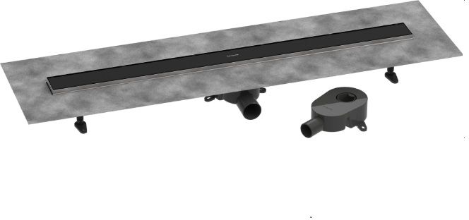 Hansgrohe Raindrain Linienablauf 120 cm schwarz 56276670