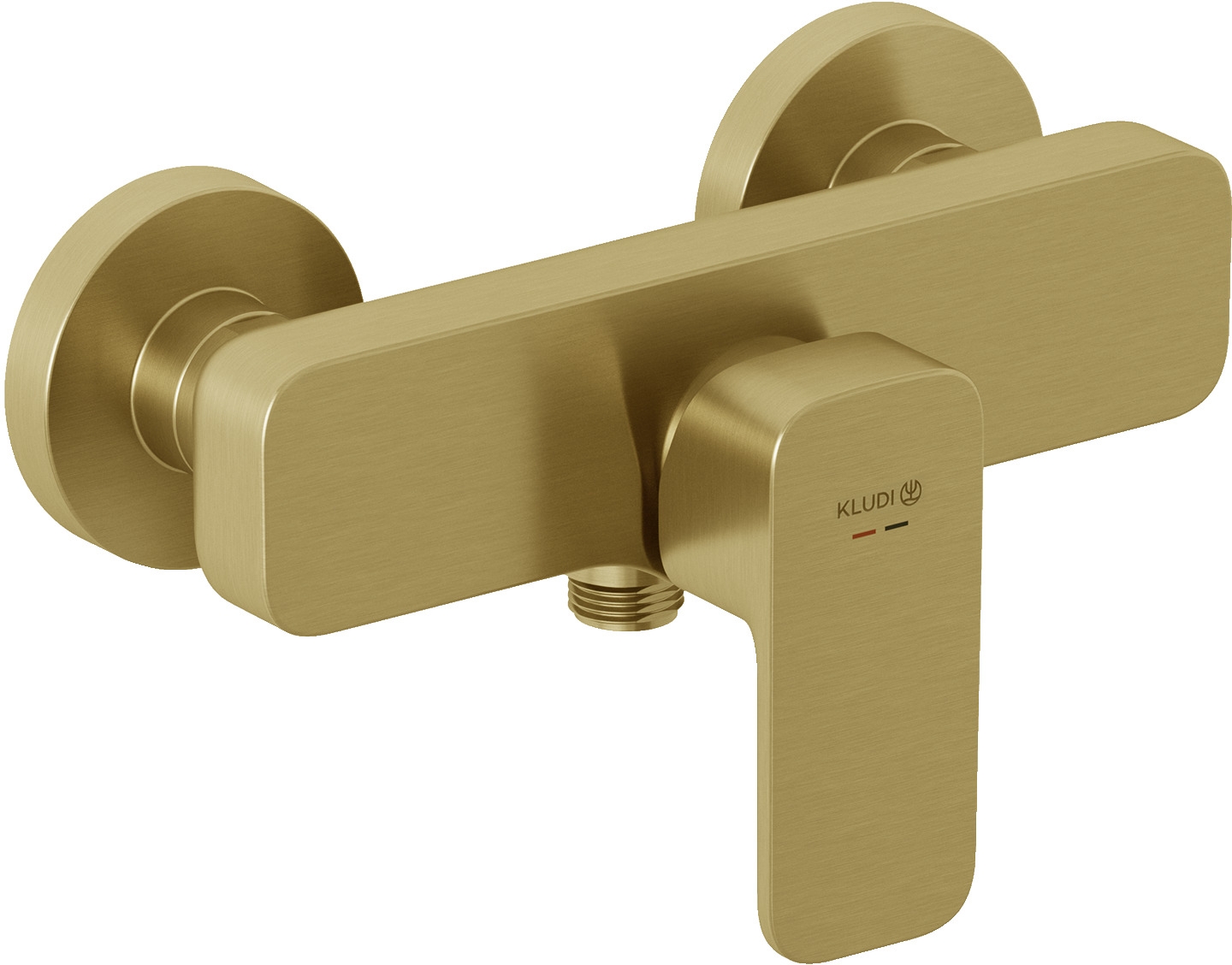 Kludi Renon Duschbatterie Wandmontage gold 42831N075