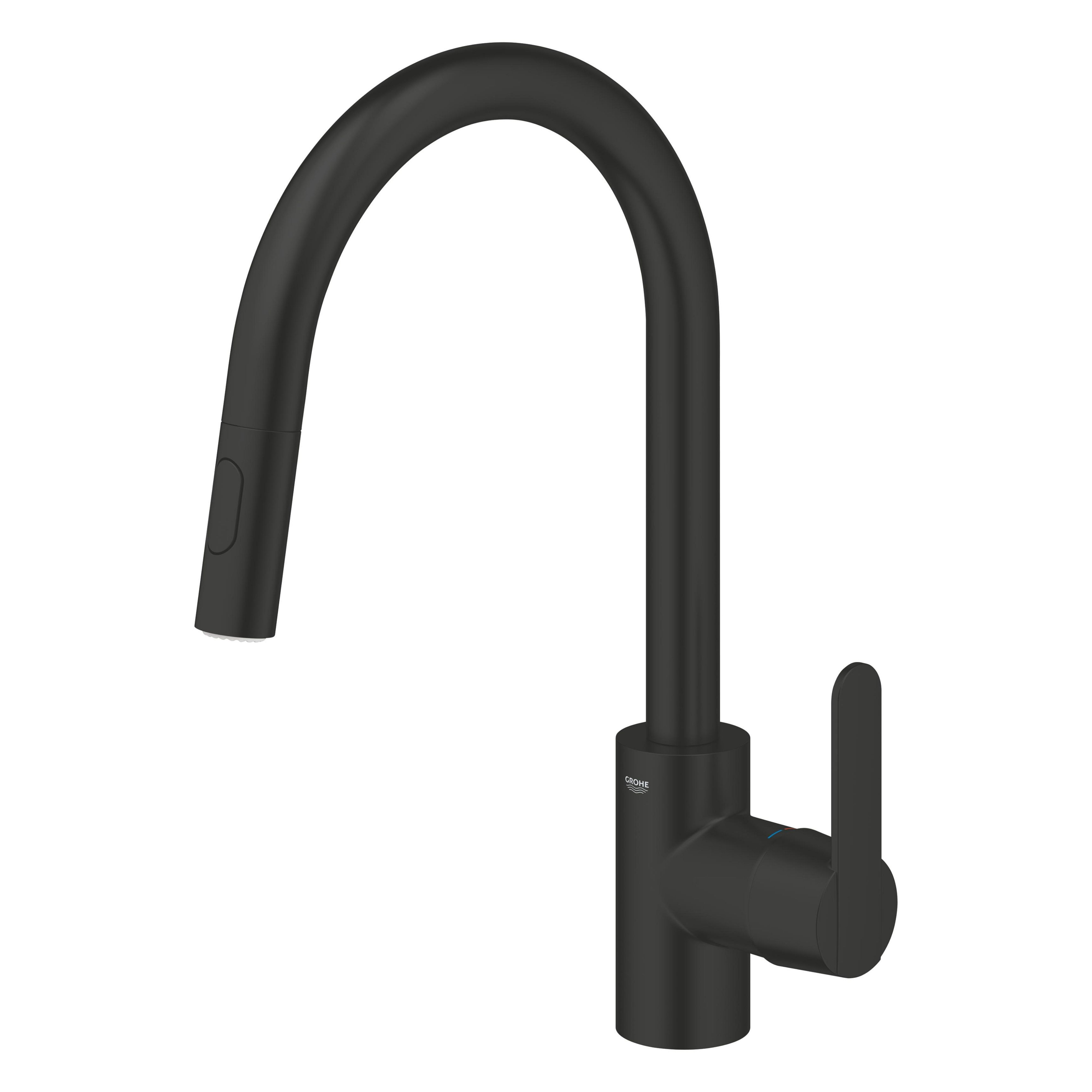 Grohe Get Küchenarmatur Stehend schwarz 314842431
