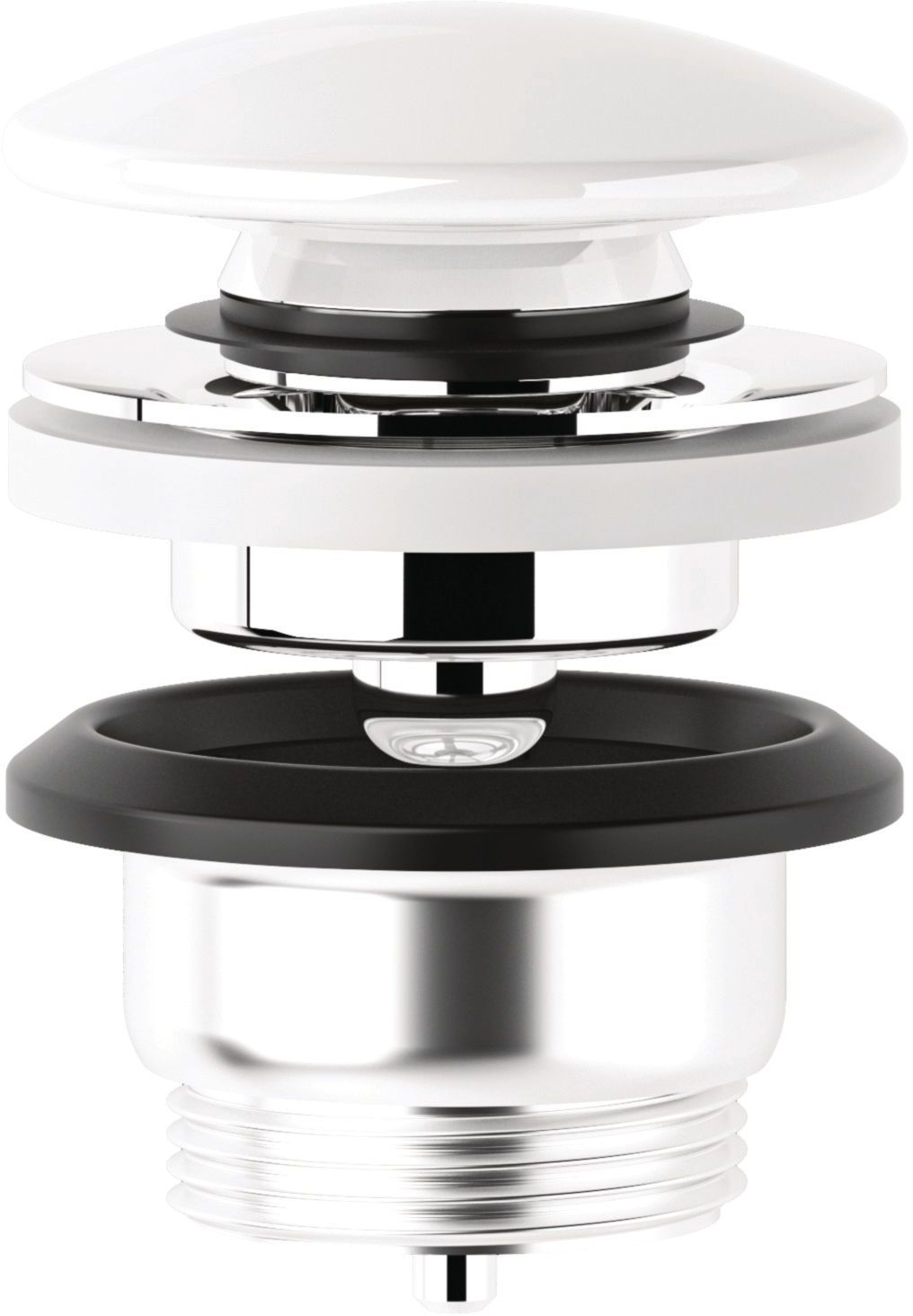 Kludi Rotexa Waschbeckenstöpsel weiß 1047043-00