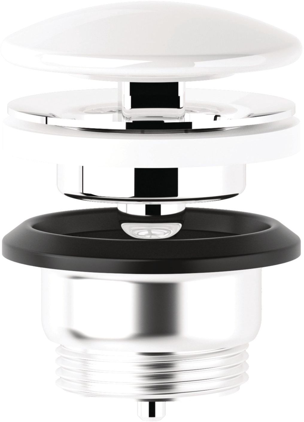 Kludi Rotexa Waschbeckenstöpsel weiß 1047143-00