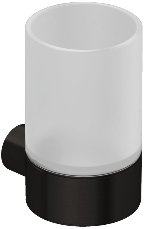 Kludi Vela R Zahnputzbecher schwarz 58975N2
