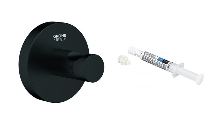 Set Handtuchhalter Grohe Start 411732430, Kleber Grohe QuickGlue 41127000