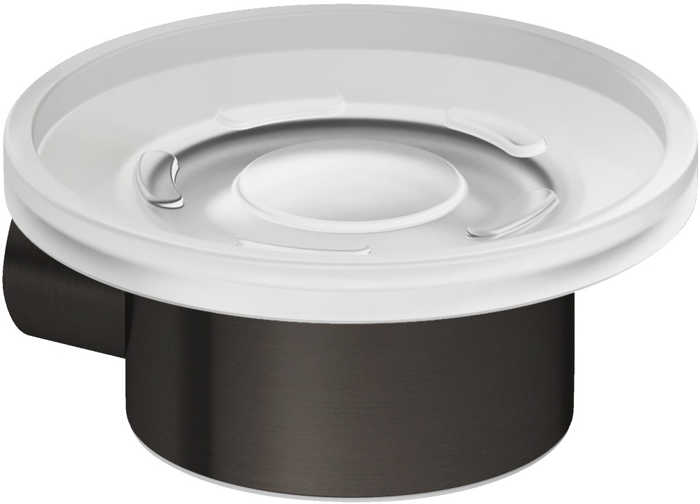 Kludi Vela R Seifenschale Wand schwarz 58985N2