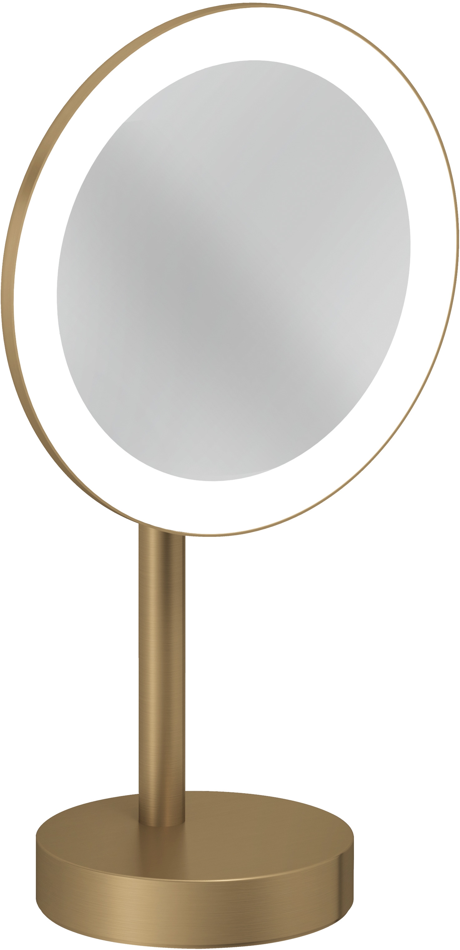 Kludi Vela R Kosmetikspiegel 20.2x35.5 cm rund mit Beleuchtung 58995N1F