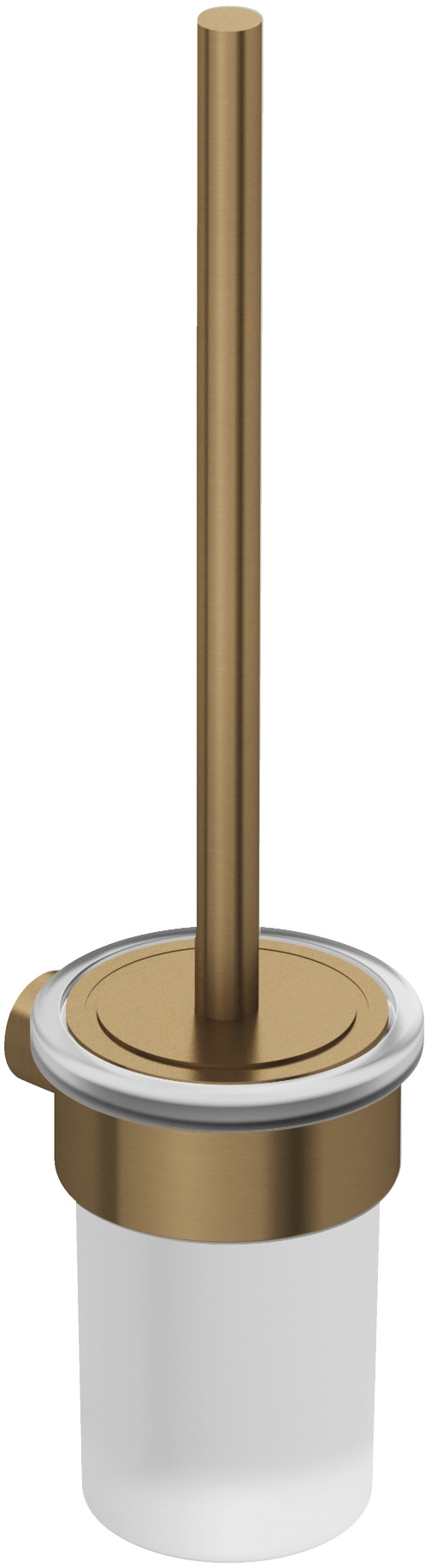 Kludi Vela R Toilettenbürste mit Griff verschraubt braun 58974N1