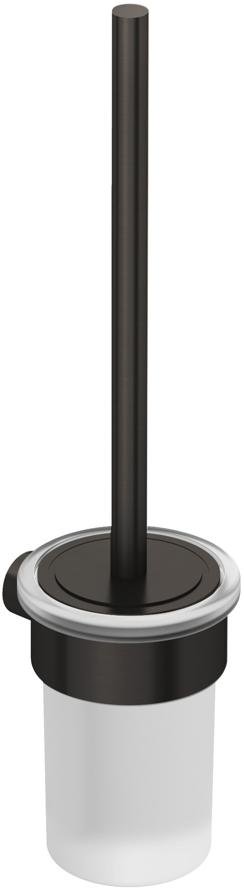 Kludi Vela R Toilettenbürste mit Griff verschraubt schwarz 58974N2