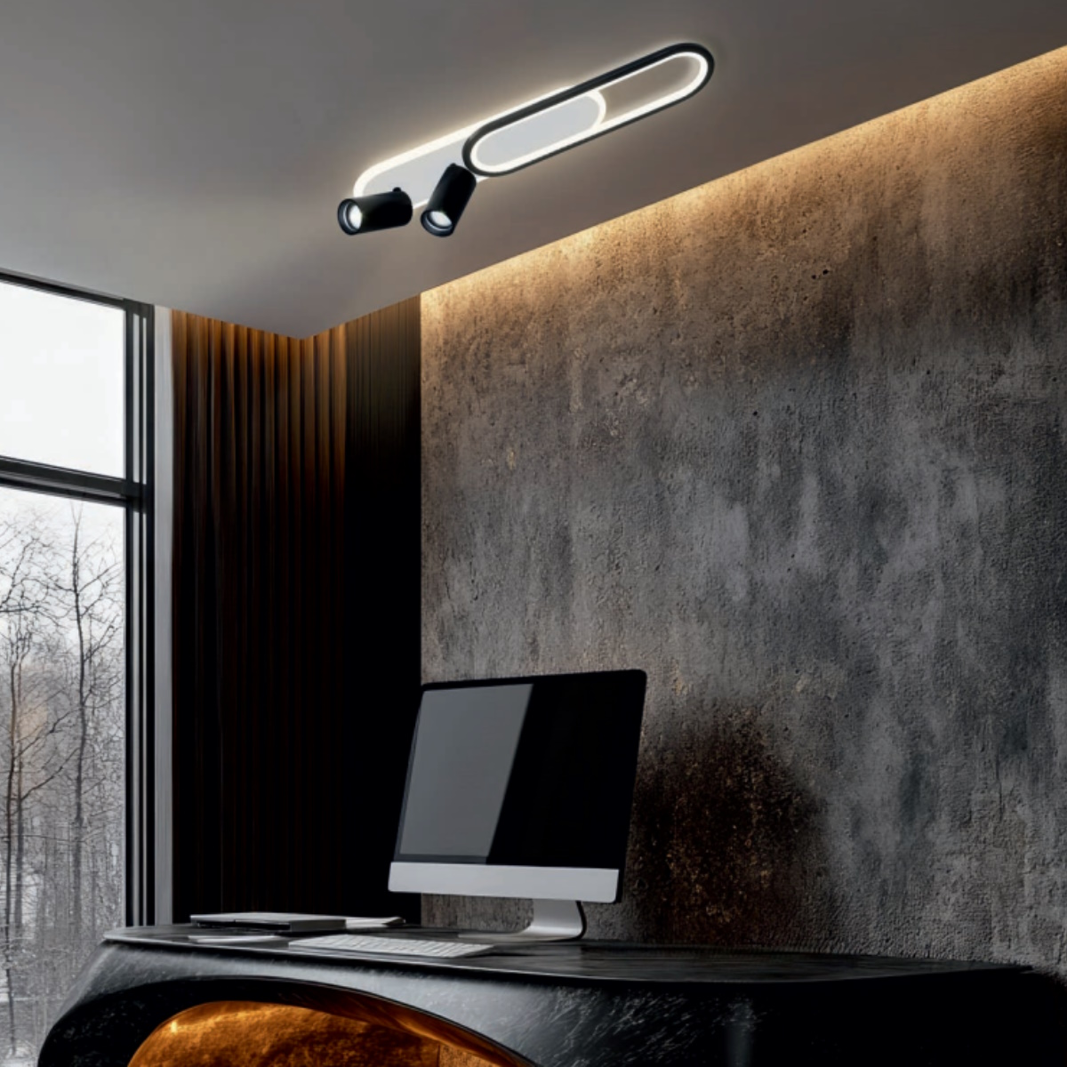 Light Prestige Parma Decke 2x8 W weiß LP-0612/1C L WH