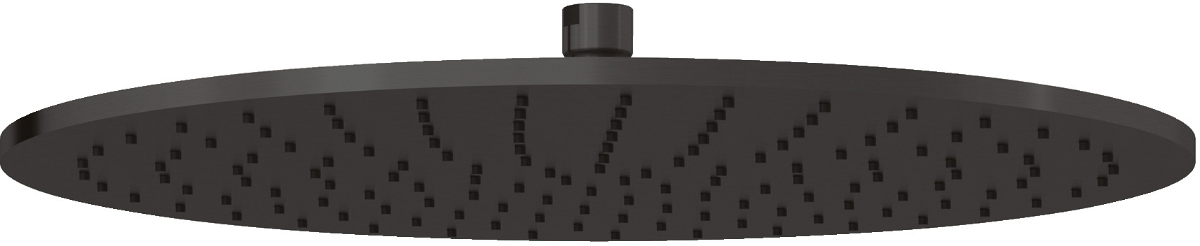 Kludi A-QA Kopfbrause 40x40 cm rund schwarz 64340N2-00