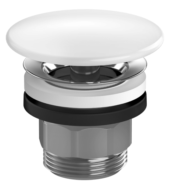 Hansgrohe Waschbeckenstöpsel weiß 50110450