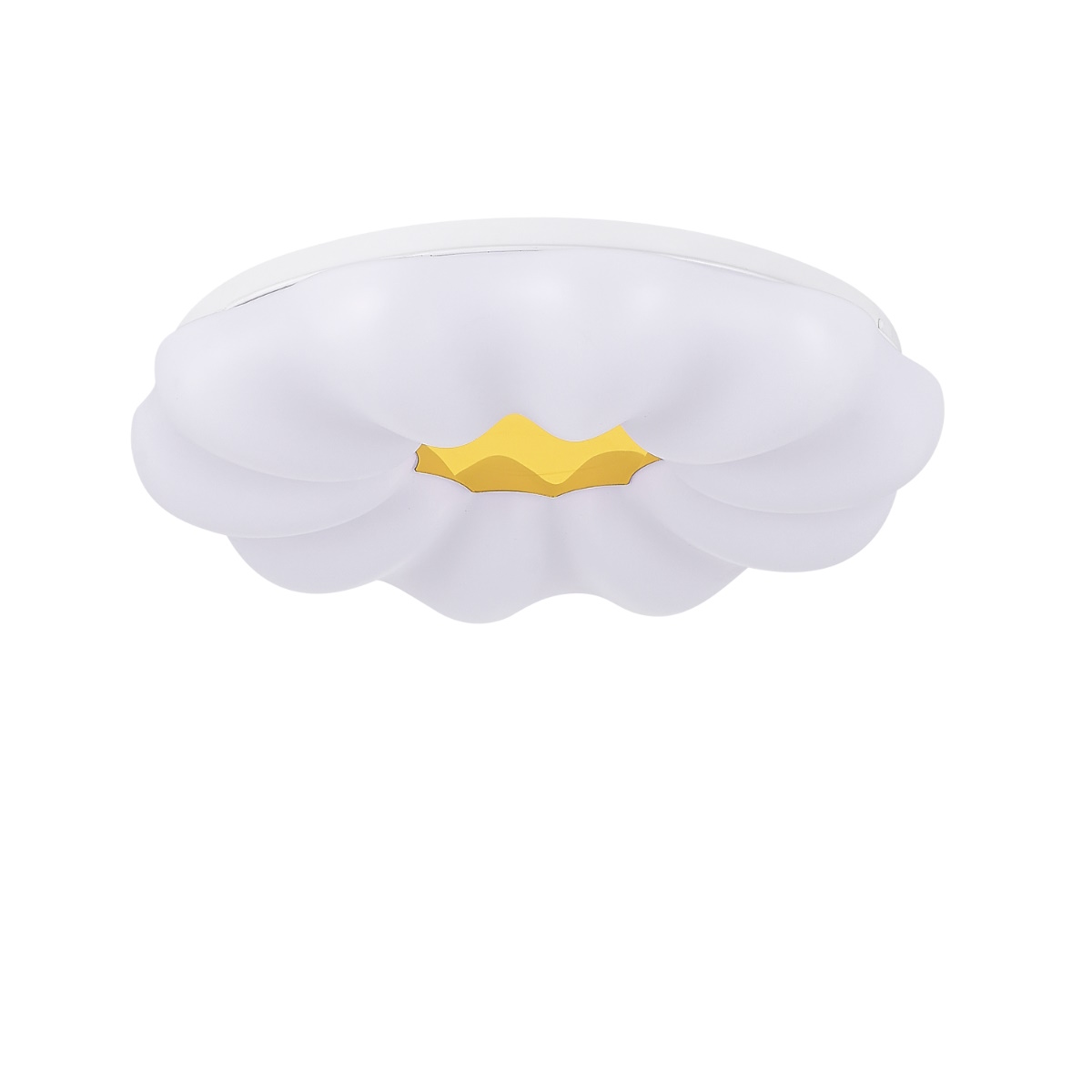 Light Prestige Ariva Decke 1x16 W weiß-gold LP-8321/1C-33 WH