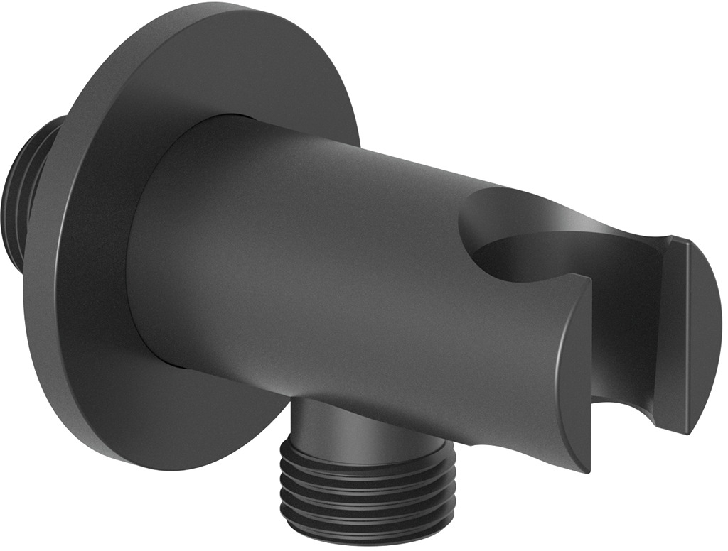 Kludi A-QA Winkelanschluss mit Griff schwarz 6556739-00