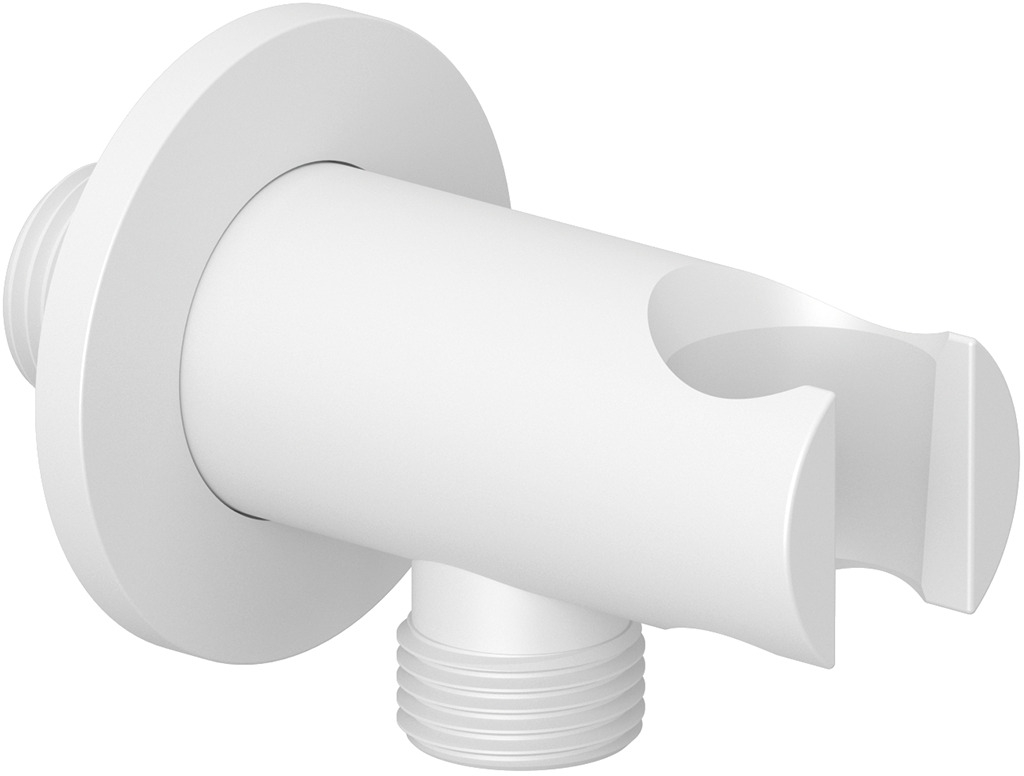 Kludi A-QA Winkelanschluss mit Griff weiß 6556753-00