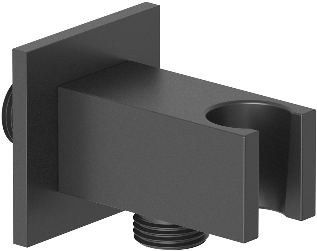 Kludi A-QA Winkelanschluss mit Griff schwarz 6556939-00