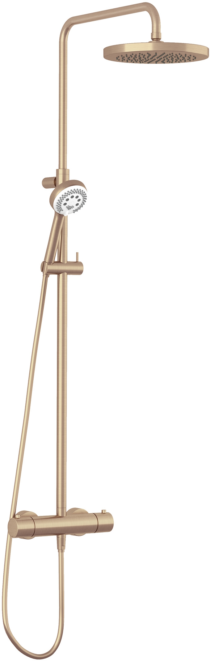 Kludi Logo Neo Duschset Wandmontage mit Thermostat mit Regenbrause || 68082N1-00