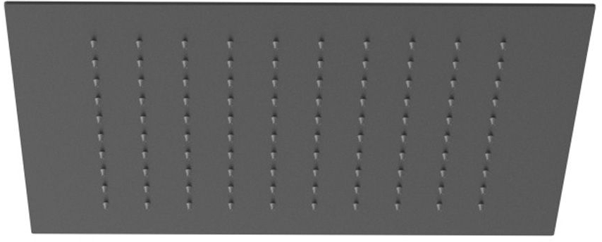 Kludi Asana Kopfbrause 34x34 cm quadratisch schwarz 6940039-00