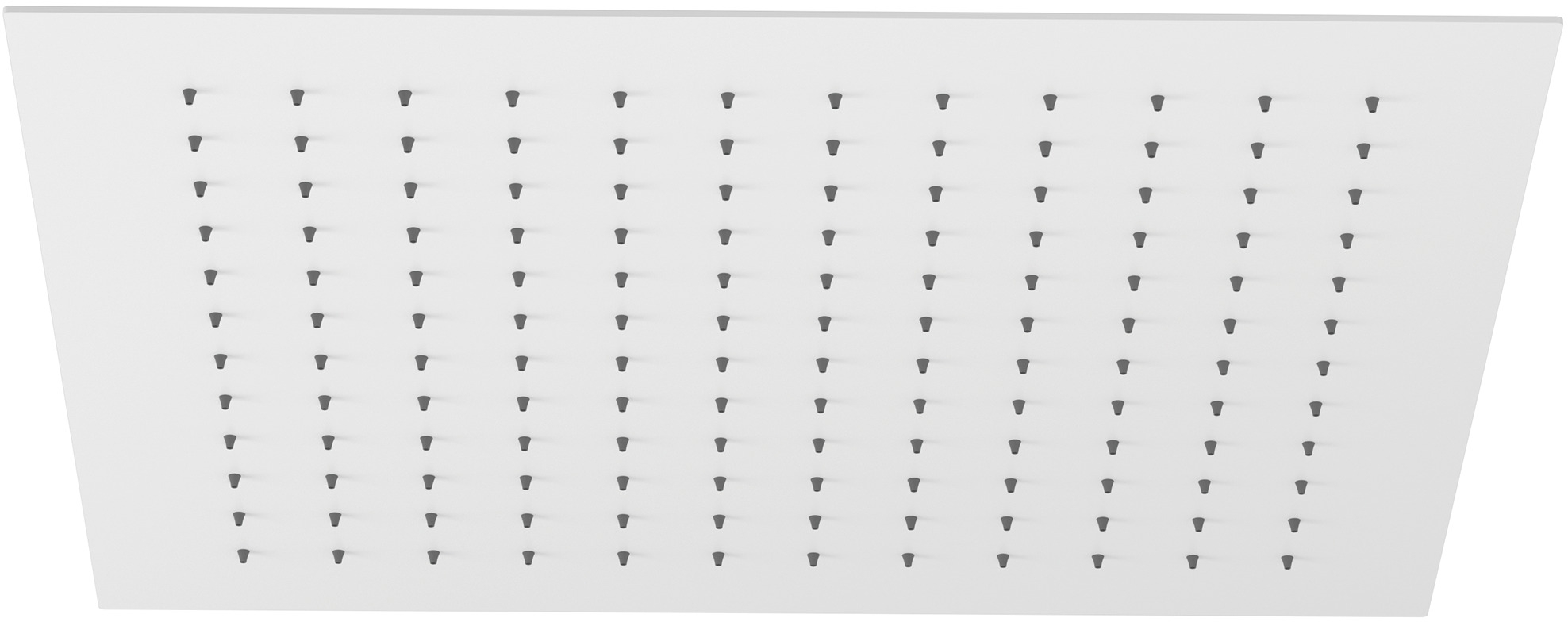 Kludi Asana Kopfbrause 44x44 cm quadratisch weiß 6941053-00