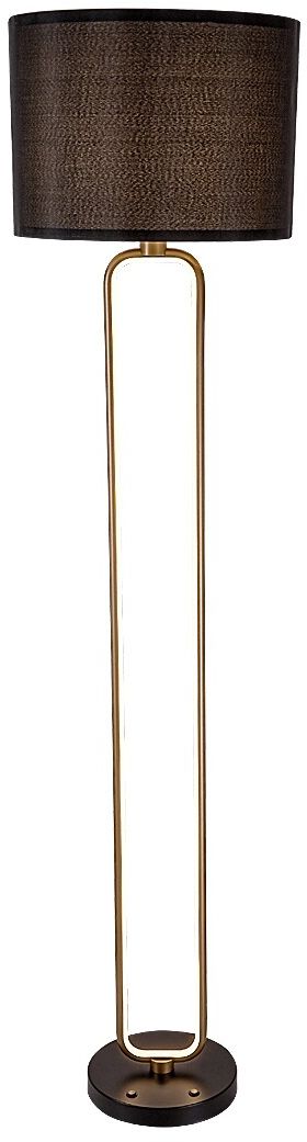 Rabalux Domiro Stehlampe 1x60 W schwarz-gold 74043