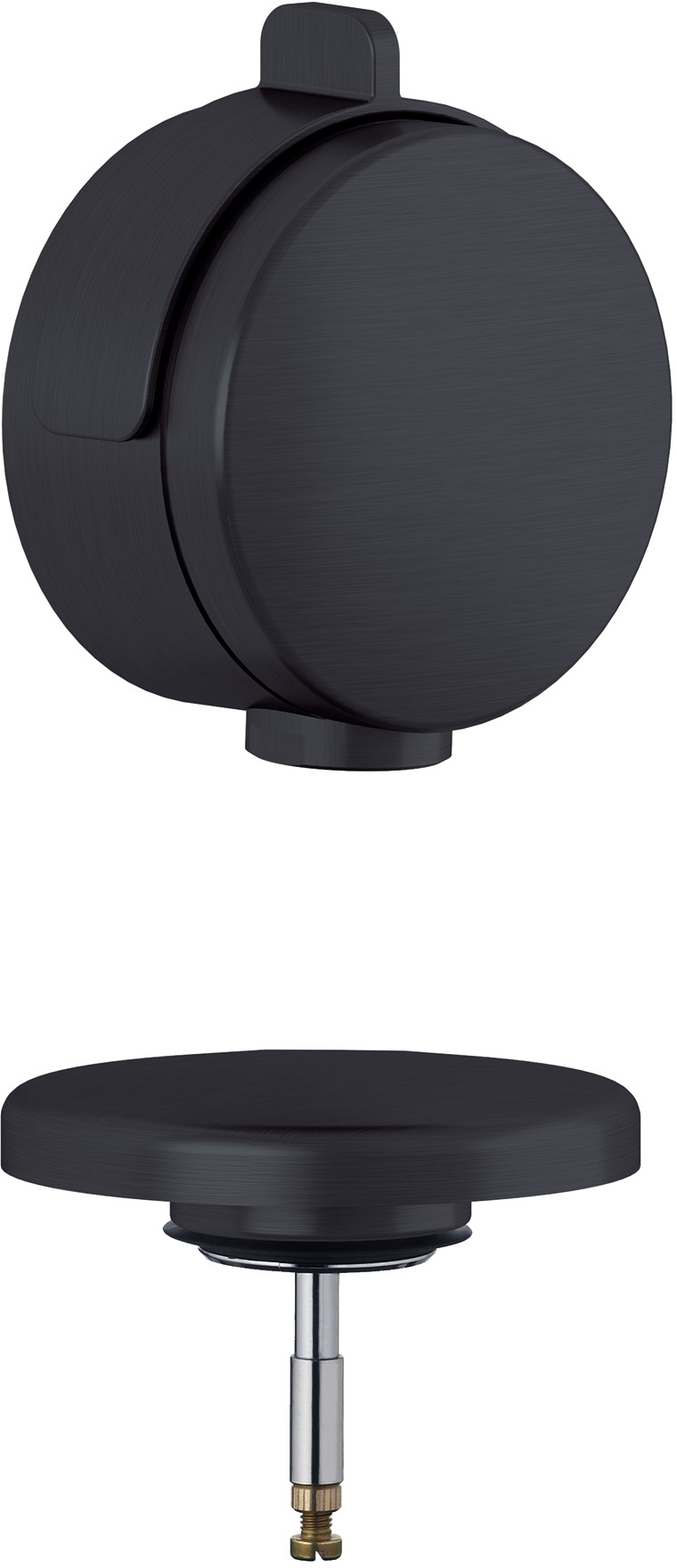 Kludi Rotexa Siphon-Fertigset schwarz 7182639-00