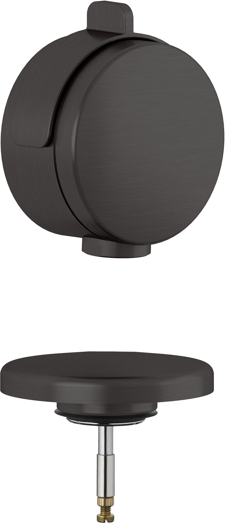 Kludi Rotexa Siphon-Fertigset schwarz 71826N2-00