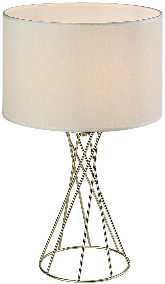 Rabalux Nivra Tischlampe 1x40 W gold 74081