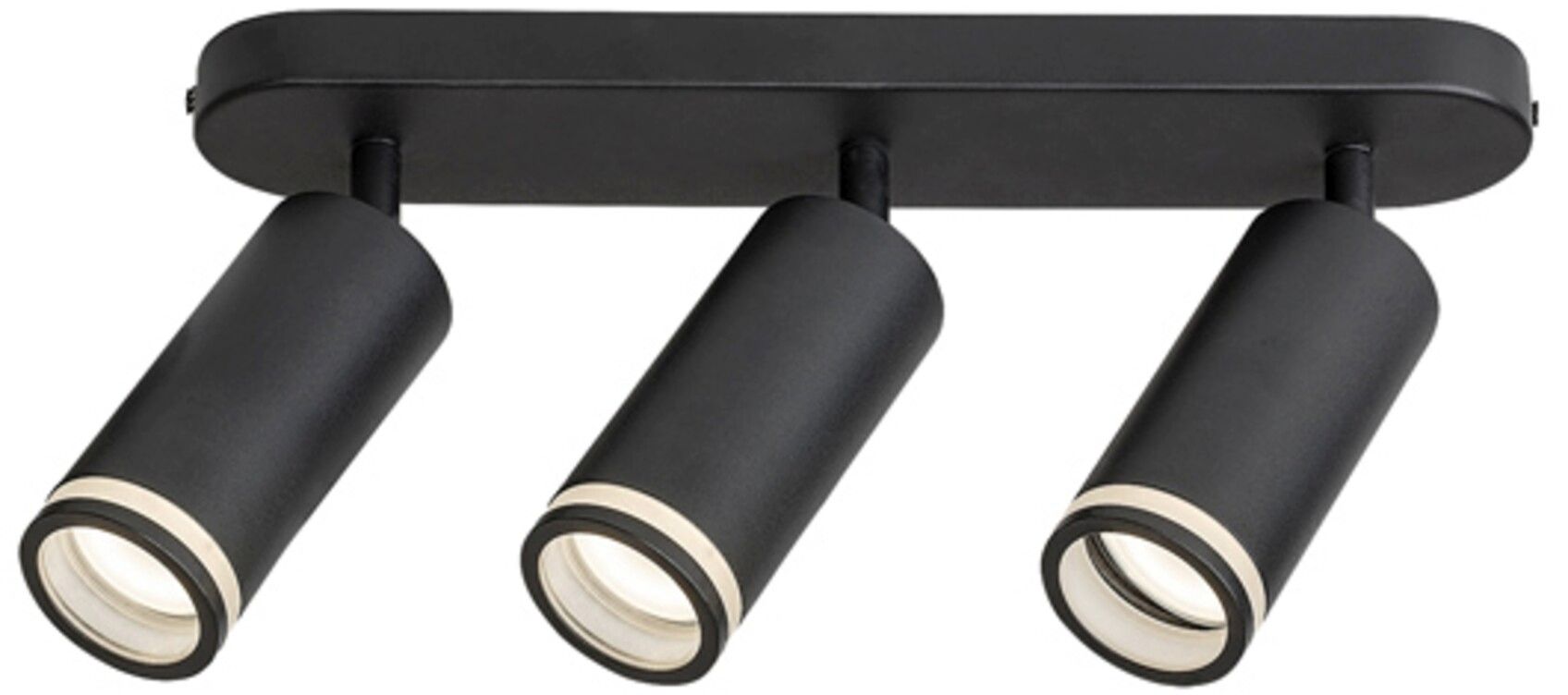 Rabalux Senobia Deckenlampe 3x35 W schwarz 73035