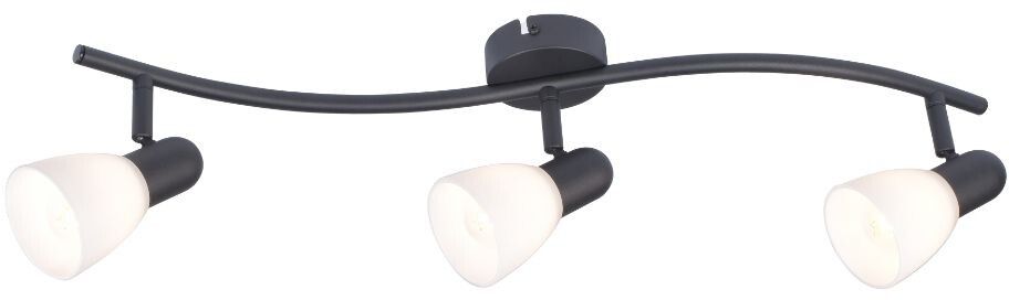 Rabalux Soma Deckenlampe 3x40 W schwarz 73093