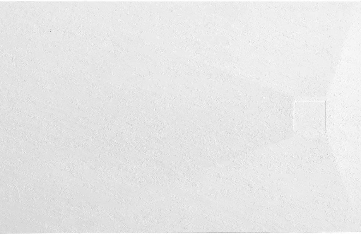 Rea Magnum White Rechteckige Duschwanne + Abdeckung 120x90 cm weiß REA-K3911