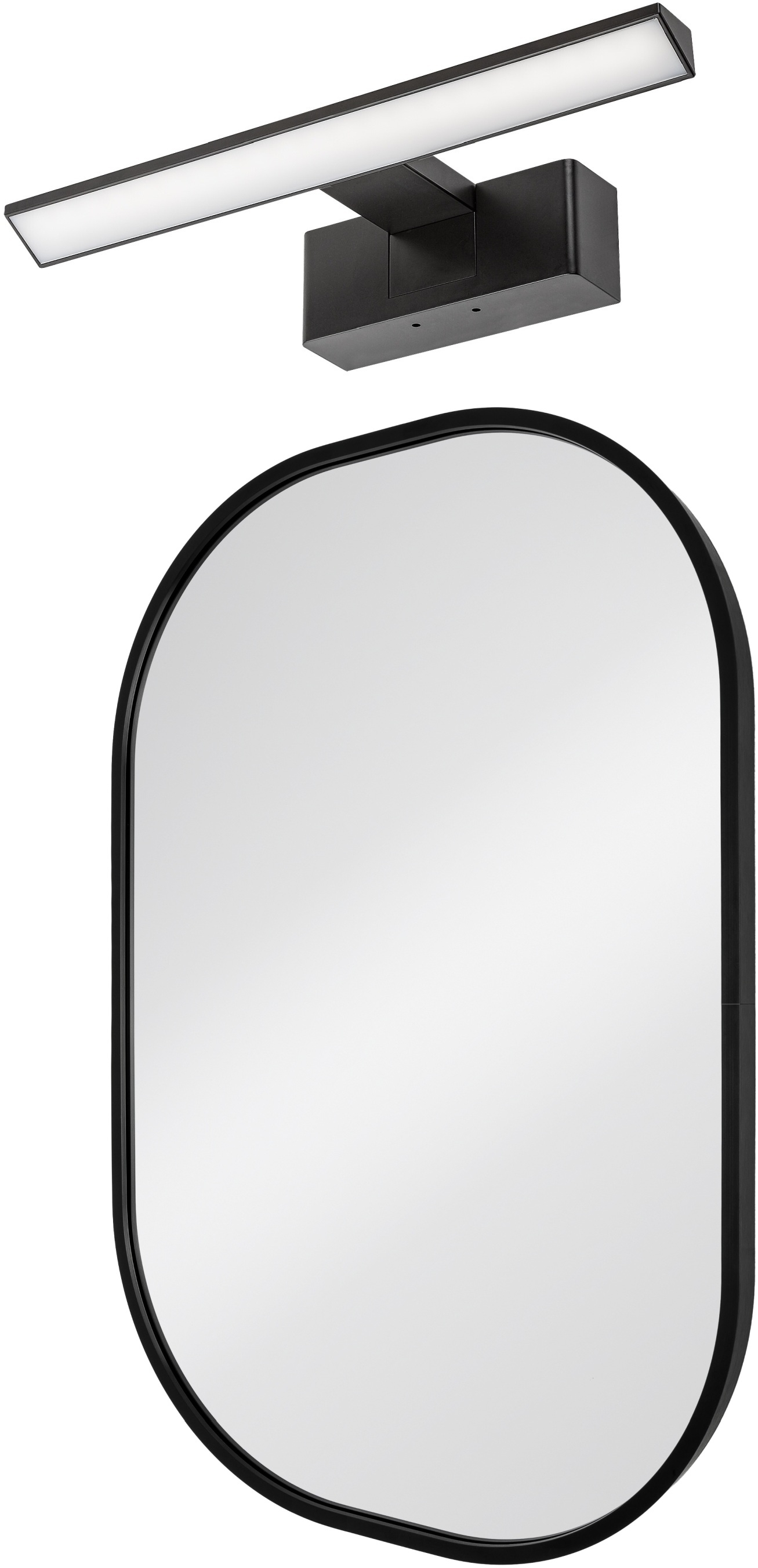 Set Spiegel Dubiel Vitrum Luis 5905241012841, Leuchter Rabalux Loric 75024