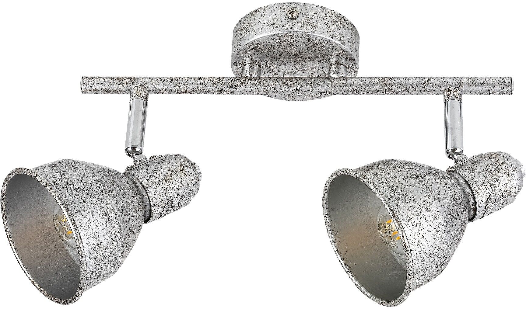 Rabalux Thelma Deckenlampe 2x40 W silber 5387